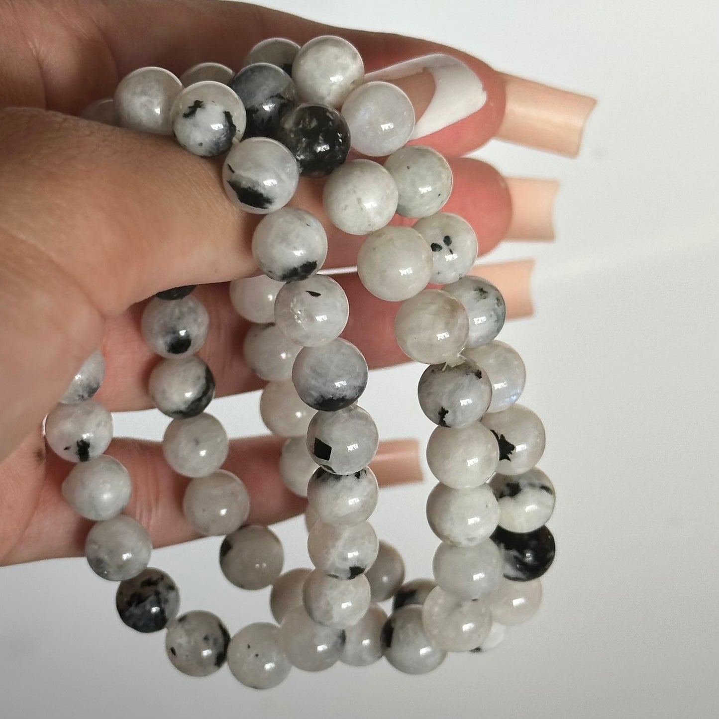 Moonstone stretch bracelet