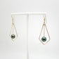 Anela Earrings - Tahitian Pearl