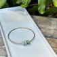 Mini Jade Donut Bangle