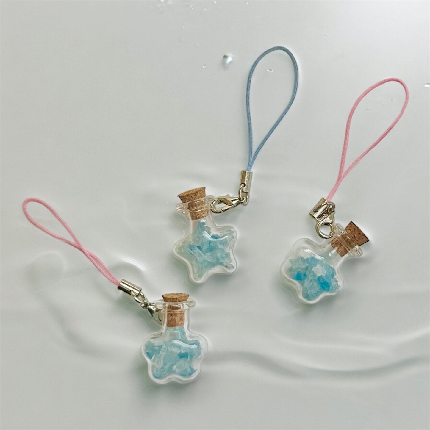 Star Amazonite Crystal Phone Charm