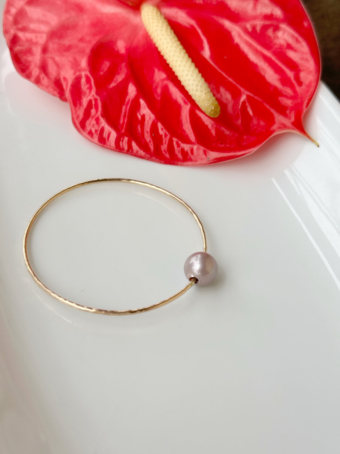 Edison Pearl Bangle