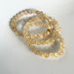 Golden Rutilated Quartz Stretch Bracelet