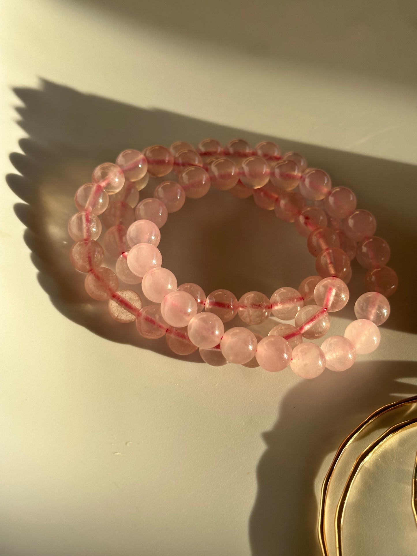 Rose Quartz Stretch Bracelet