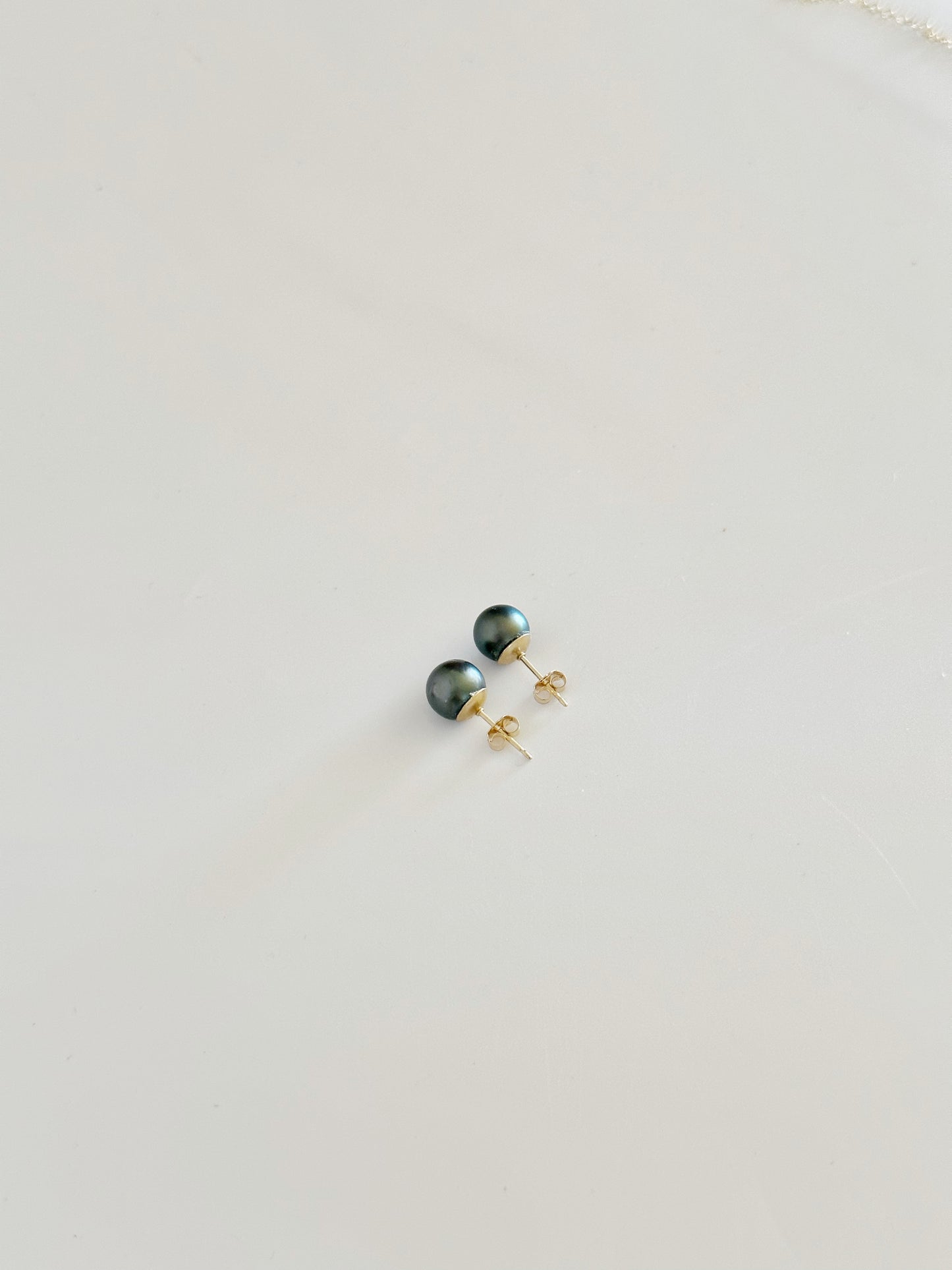 Tahitian Pearl Studs