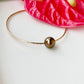 Chocolate Tahitian Pearl Bangle