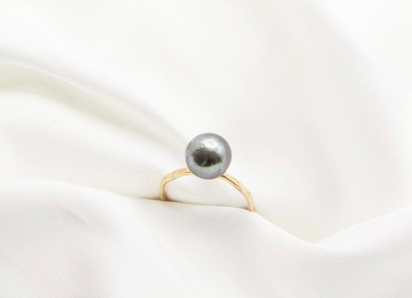 8-9mm Tahitian Pearl Ring