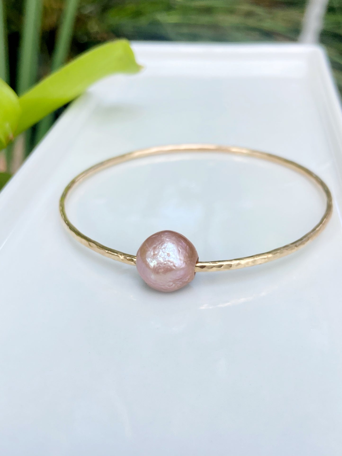 Edison Pearl Bangle